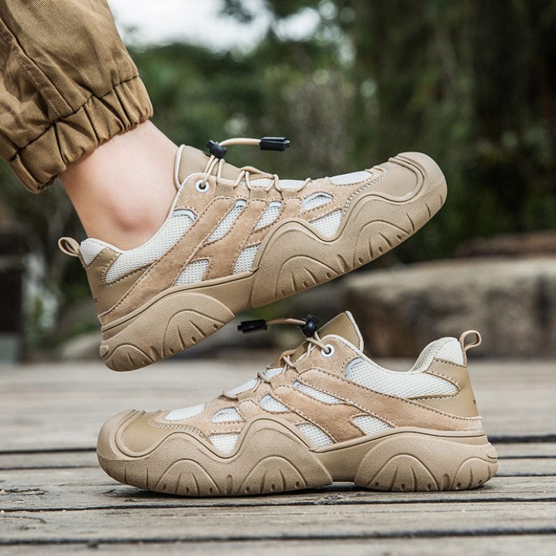 Women’s Waterproof Barefoot Outdoor Shoes – Leather Minimalist Hiking & Driving Sneakers