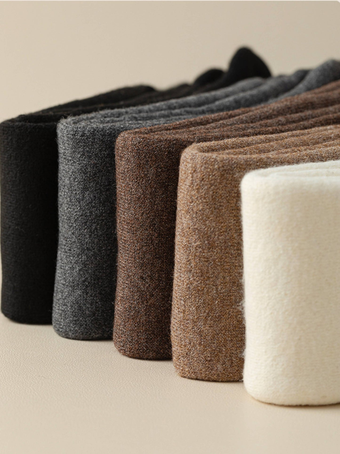 Fleece Lined Over the Knee Socks for Women – Thick Warm Winter Long Socks, Cozy Thermal Knee High Socks for Boots