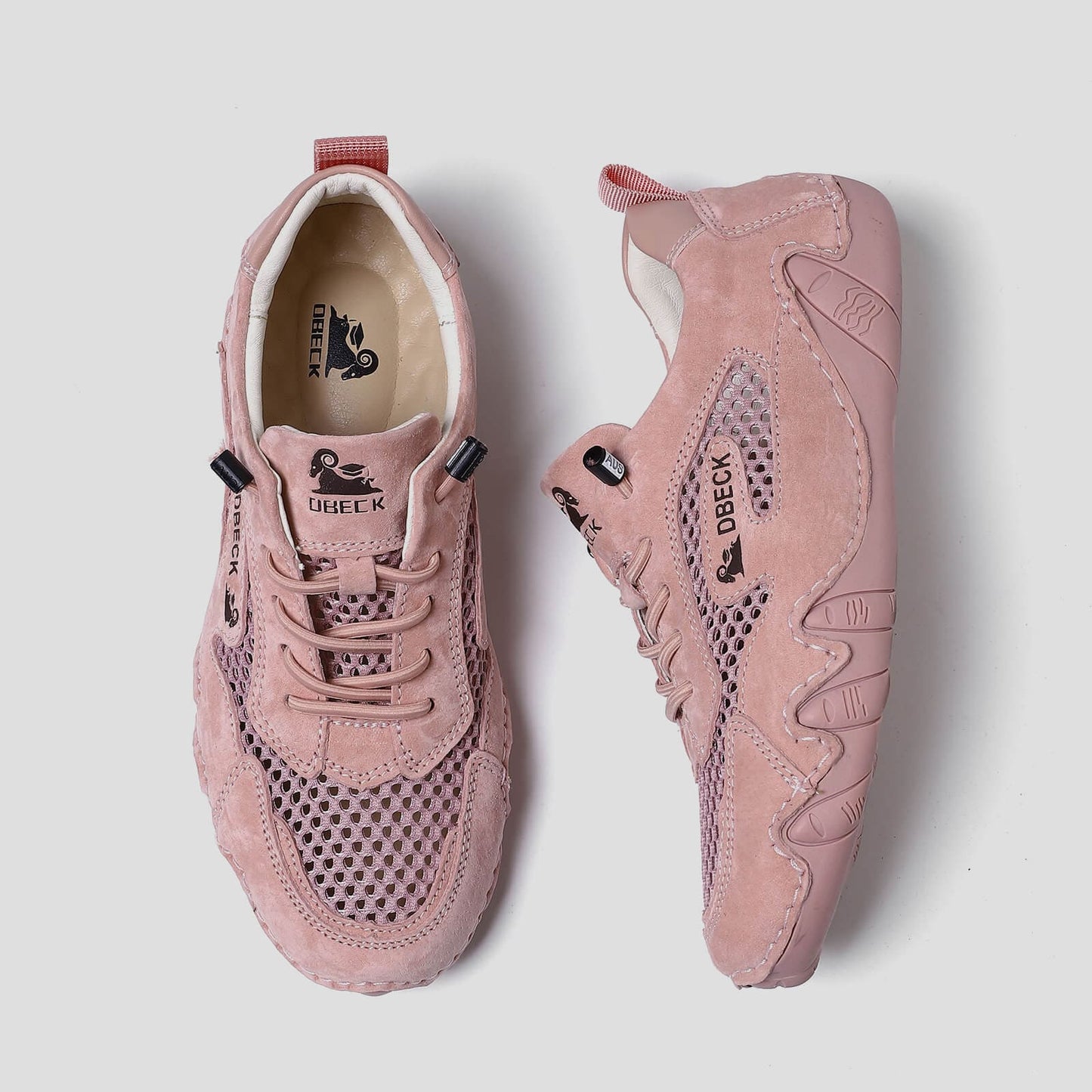 Dbeck: Women Outdoor Mesh Trail Shoes for Hiking & Walking