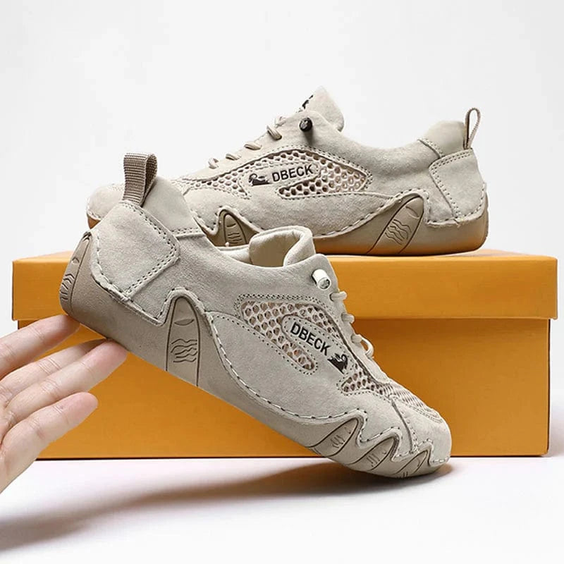 Dbeck: Women Outdoor Mesh Trail Shoes for Hiking & Walking