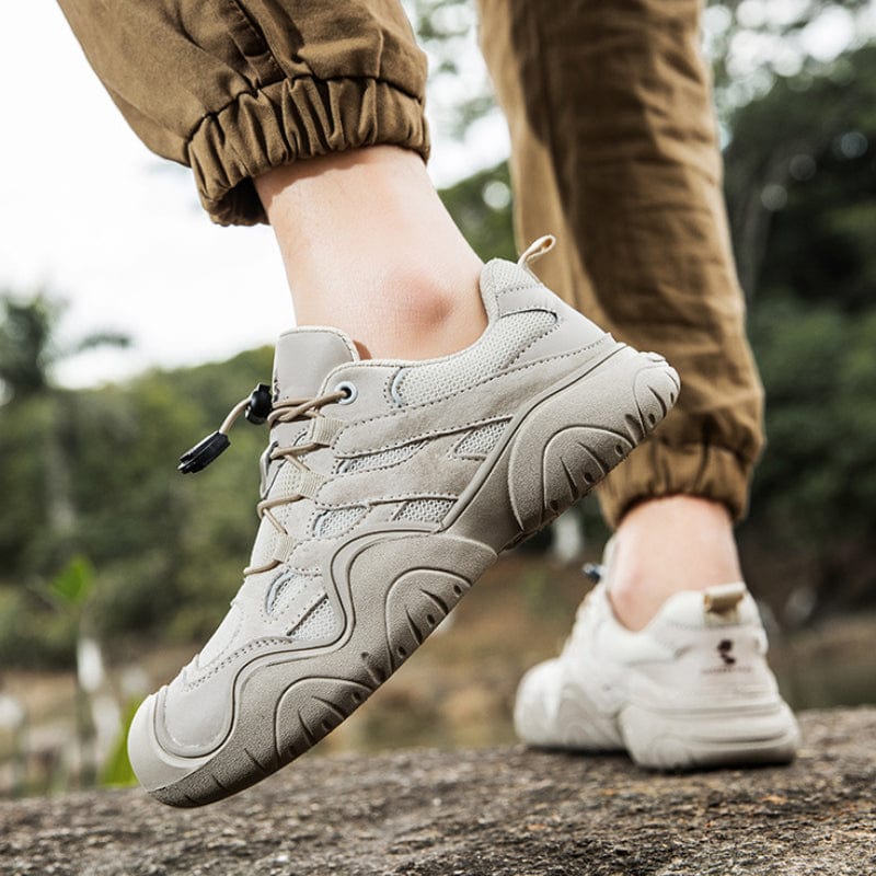 Women’s Waterproof Barefoot Outdoor Shoes – Leather Minimalist Hiking & Driving Sneakers