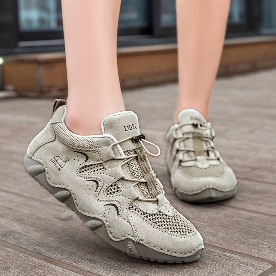 Casual Women’s Breathable Barefoot Trail Shoes – Lightweight Mesh Outdoor Walking Sneakers