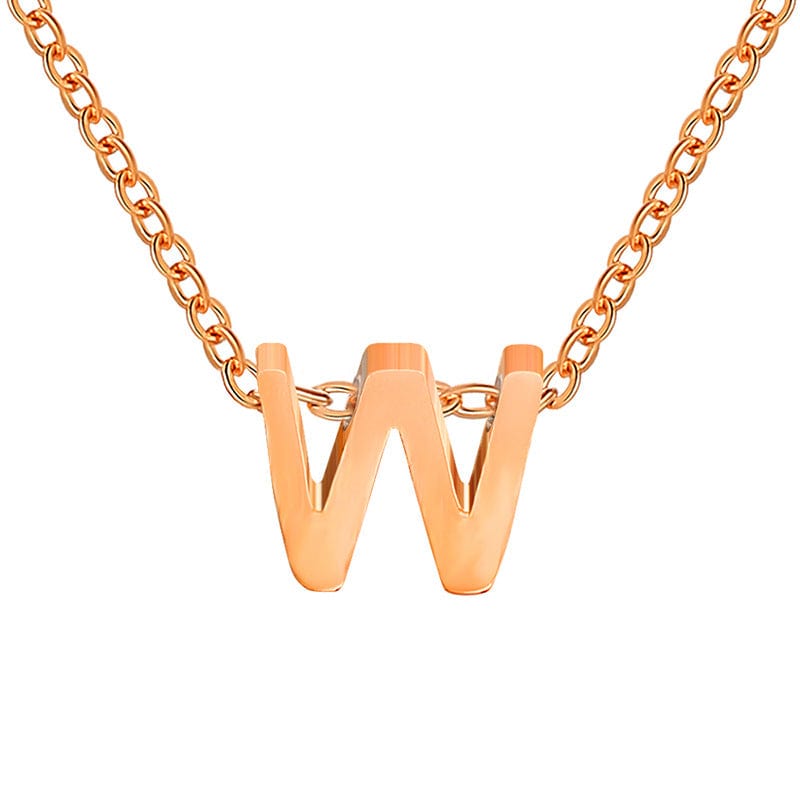 Initial Necklace, Letter Necklace, Gold Necklace, Personalized Name Necklace, Wife Gifts ,Gifts For Mom, Moms Gift, Birthday Gift for her