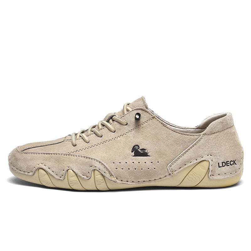 Casual Women’s Waterproof Barefoot Outdoor Shoes – Leather Minimalist Hiking & Driving Sneakers