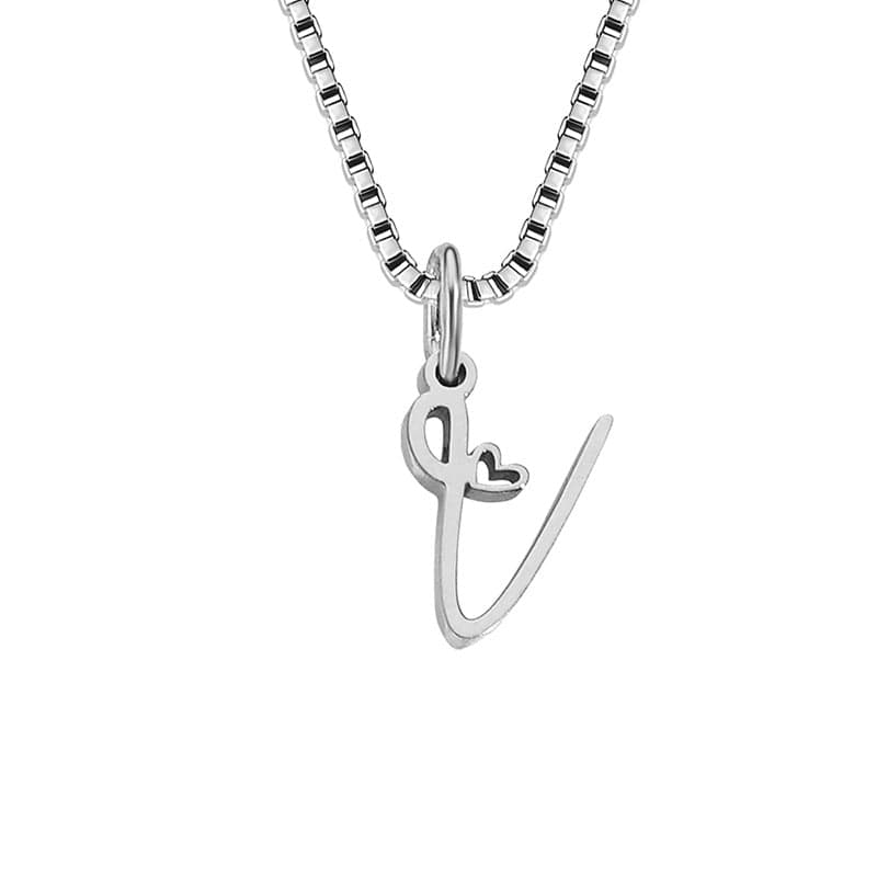 Initial Necklace, Letter Necklace, Gold Necklace, Personalized Name Necklace, Wife Gifts ,Gifts For Mom, Moms Gift, Birthday Gift for her