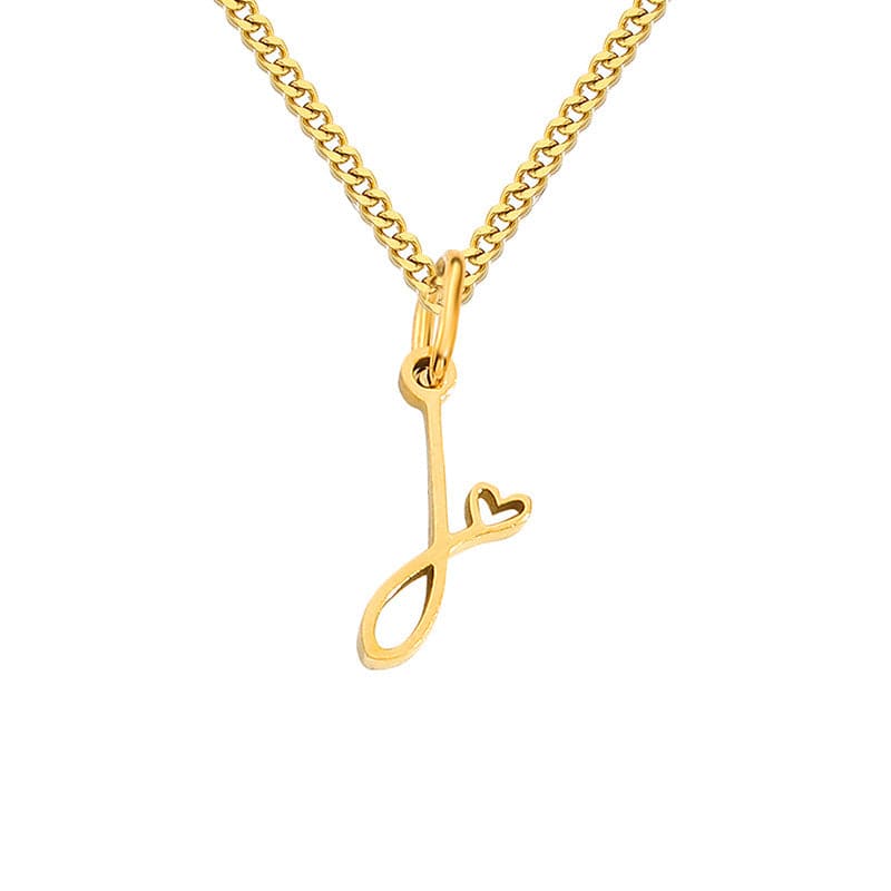 Initial Necklace, Letter Necklace, Gold Necklace, Personalized Name Necklace, Wife Gifts ,Gifts For Mom, Moms Gift, Birthday Gift for her