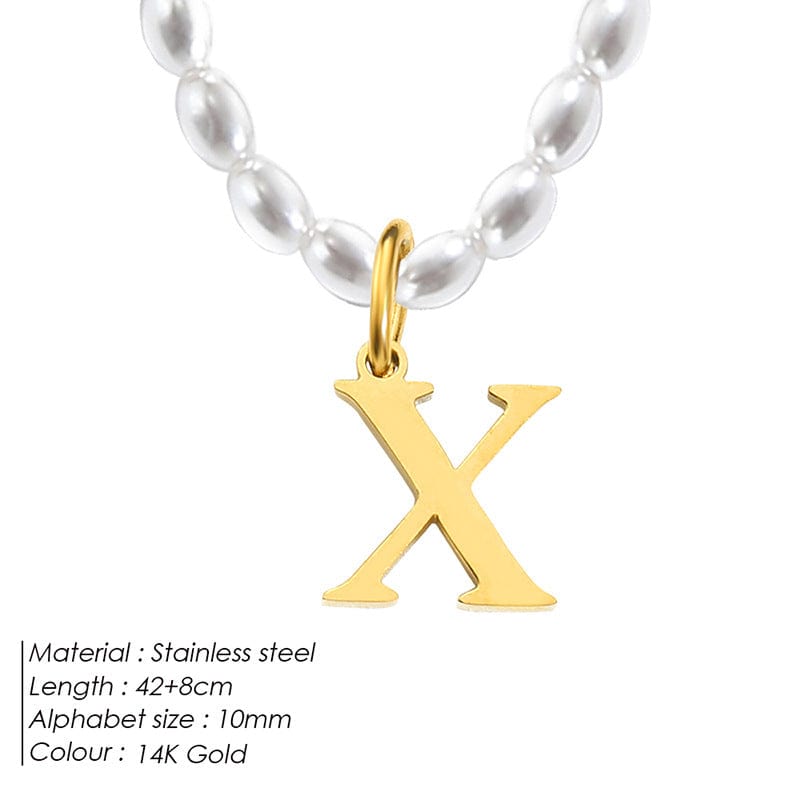 Initial Necklace, Letter Necklace, Gold Necklace, Personalized Name Necklace, Wife Gifts ,Gifts For Mom, Moms Gift, Birthday Gift for her