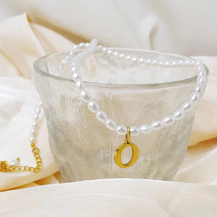 Initial Necklace, Letter Necklace, Gold Necklace, Personalized Name Necklace, Wife Gifts ,Gifts For Mom, Moms Gift, Birthday Gift for her