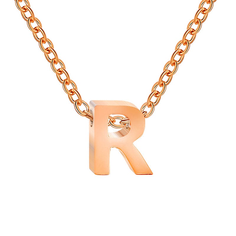 Initial Necklace, Letter Necklace, Gold Necklace, Personalized Name Necklace, Wife Gifts ,Gifts For Mom, Moms Gift, Birthday Gift for her