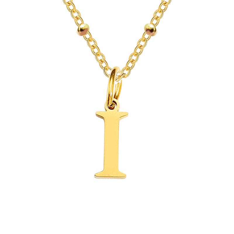 Initial Necklace, Letter Necklace, Gold Necklace, Personalized Name Necklace, Wife Gifts ,Gifts For Mom, Moms Gift, Birthday Gift for her