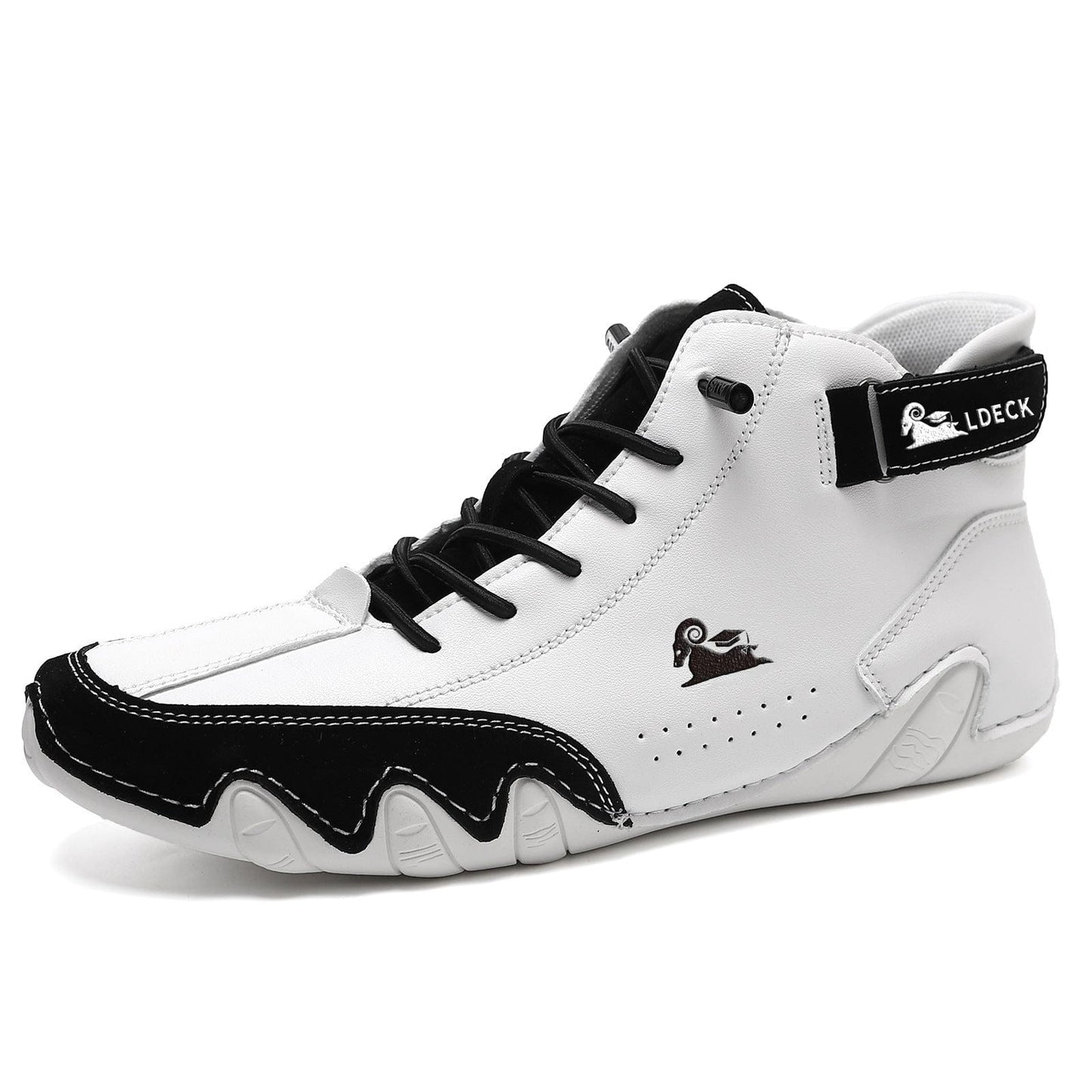 Women’s Waterproof Barefoot Hiking Boots – High-Top Soft Leather Outdoor Walking Shoes