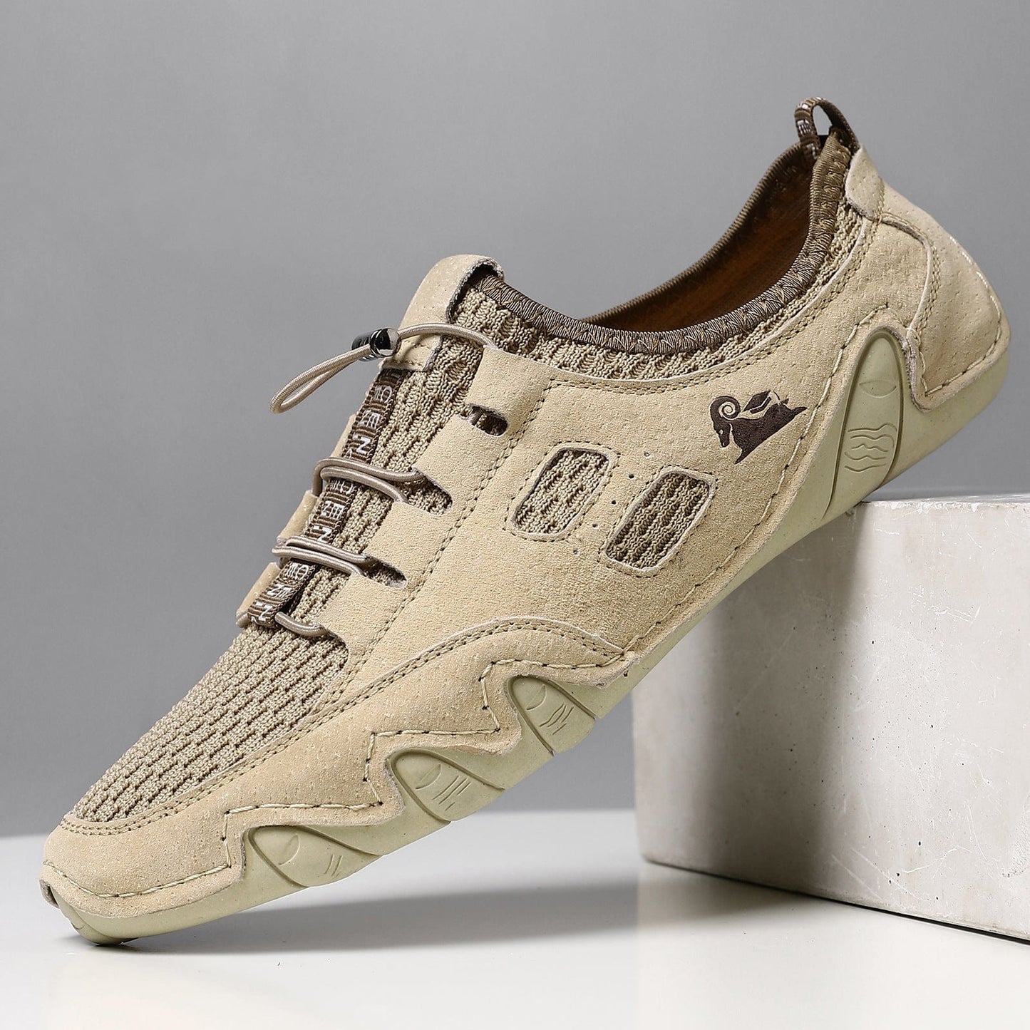 DBECK All Season Men lightweight Comfort Leather Shoes for Outdoor G8066