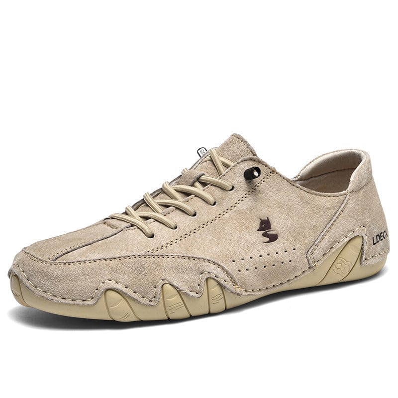 Casual Women’s Waterproof Barefoot Outdoor Shoes – Leather Minimalist Hiking & Driving Sneakers