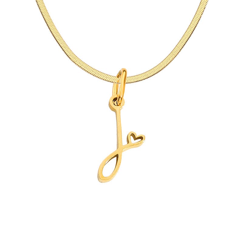 Initial Necklace, Letter Necklace, Gold Necklace, Personalized Name Necklace, Wife Gifts ,Gifts For Mom, Moms Gift, Birthday Gift for her