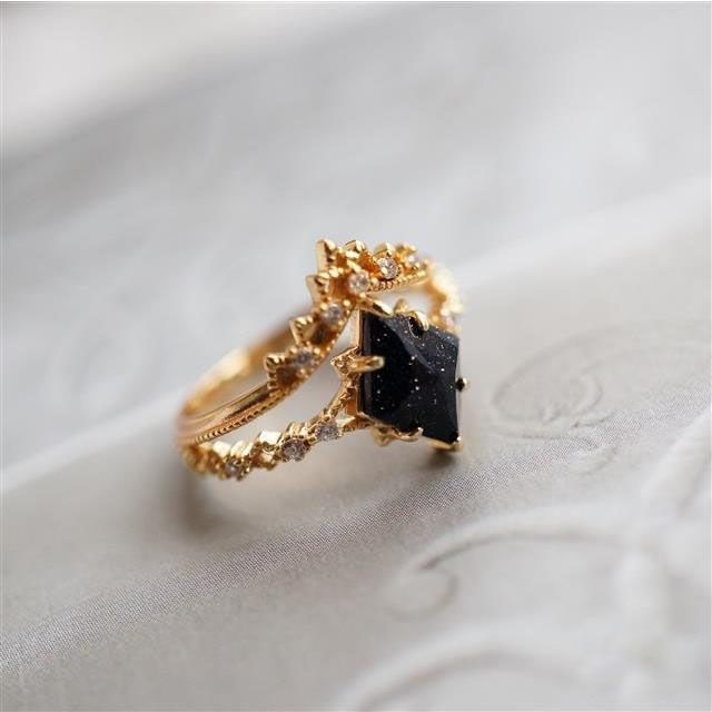 Starlight Adjustable Ring Set