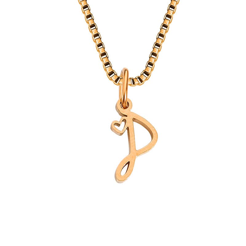 Initial Necklace, Letter Necklace, Gold Necklace, Personalized Name Necklace, Wife Gifts ,Gifts For Mom, Moms Gift, Birthday Gift for her