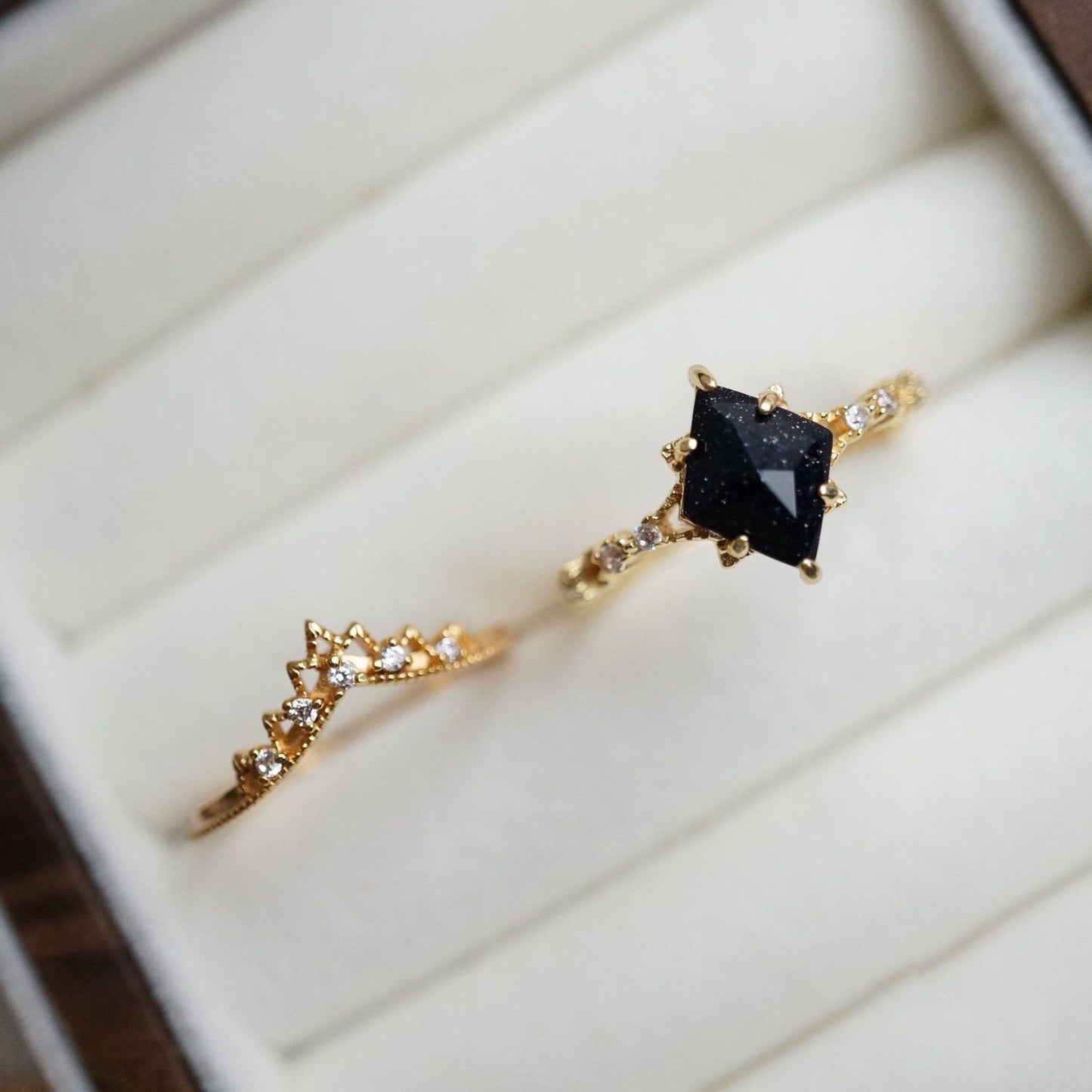 Starlight Adjustable Ring Set