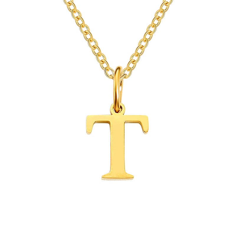 Initial Necklace, Letter Necklace, Gold Necklace, Personalized Name Necklace, Wife Gifts ,Gifts For Mom, Moms Gift, Birthday Gift for her