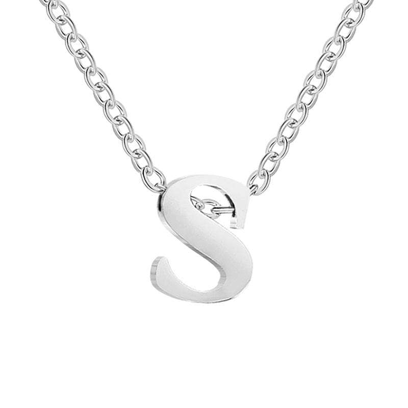 Initial Necklace, Letter Necklace, Gold Necklace, Personalized Name Necklace, Wife Gifts ,Gifts For Mom, Moms Gift, Birthday Gift for her