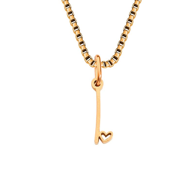 Initial Necklace, Letter Necklace, Gold Necklace, Personalized Name Necklace, Wife Gifts ,Gifts For Mom, Moms Gift, Birthday Gift for her