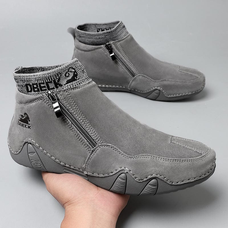 DBECK Men's boots Men Barefoot Comfort Outdoor Shoes for Hiking, Camping, Driving