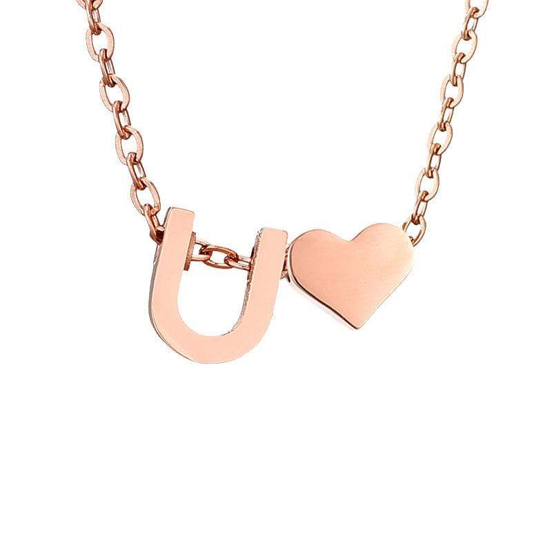 Initial Necklace, Letter Necklace, Gold Necklace, Personalized Name Necklace, Wife Gifts ,Gifts For Mom, Moms Gift, Birthday Gift for her