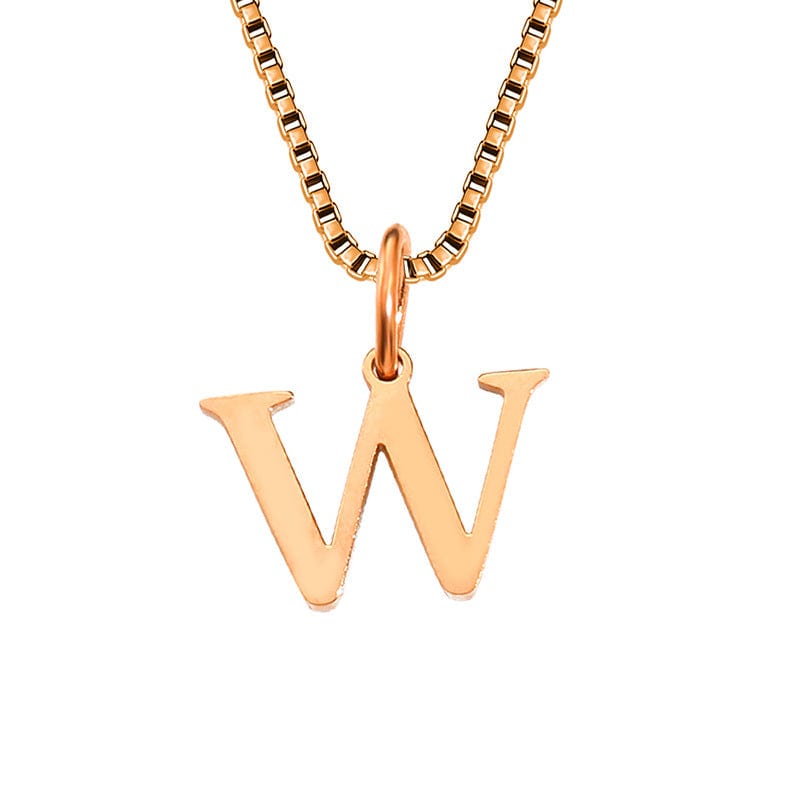 Initial Necklace, Letter Necklace, Gold Necklace, Personalized Name Necklace, Wife Gifts ,Gifts For Mom, Moms Gift, Birthday Gift for her