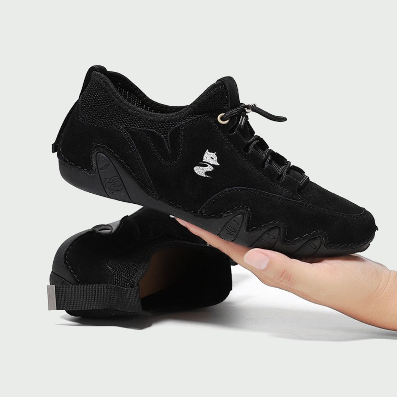 Women’s Waterproof Barefoot Outdoor Shoes – Leather Minimalist Hiking & Driving Sneakers D801