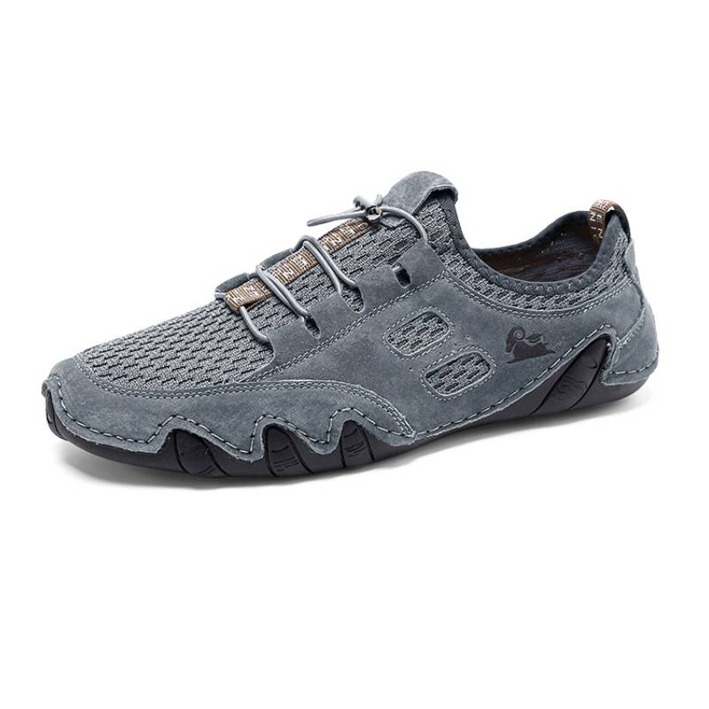 DBECK All Season Men lightweight Comfort Leather Shoes for Outdoor G8066