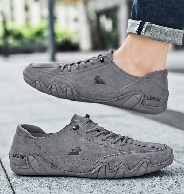 Casual Women’s Waterproof Barefoot Outdoor Shoes – Leather Minimalist Hiking & Driving Sneakers