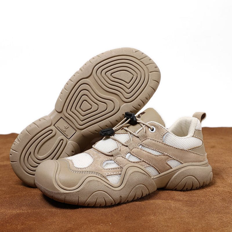 Women’s Waterproof Barefoot Outdoor Shoes – Leather Minimalist Hiking & Driving Sneakers