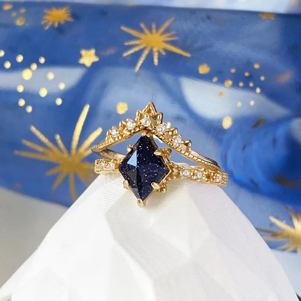 Starlight Adjustable Ring Set