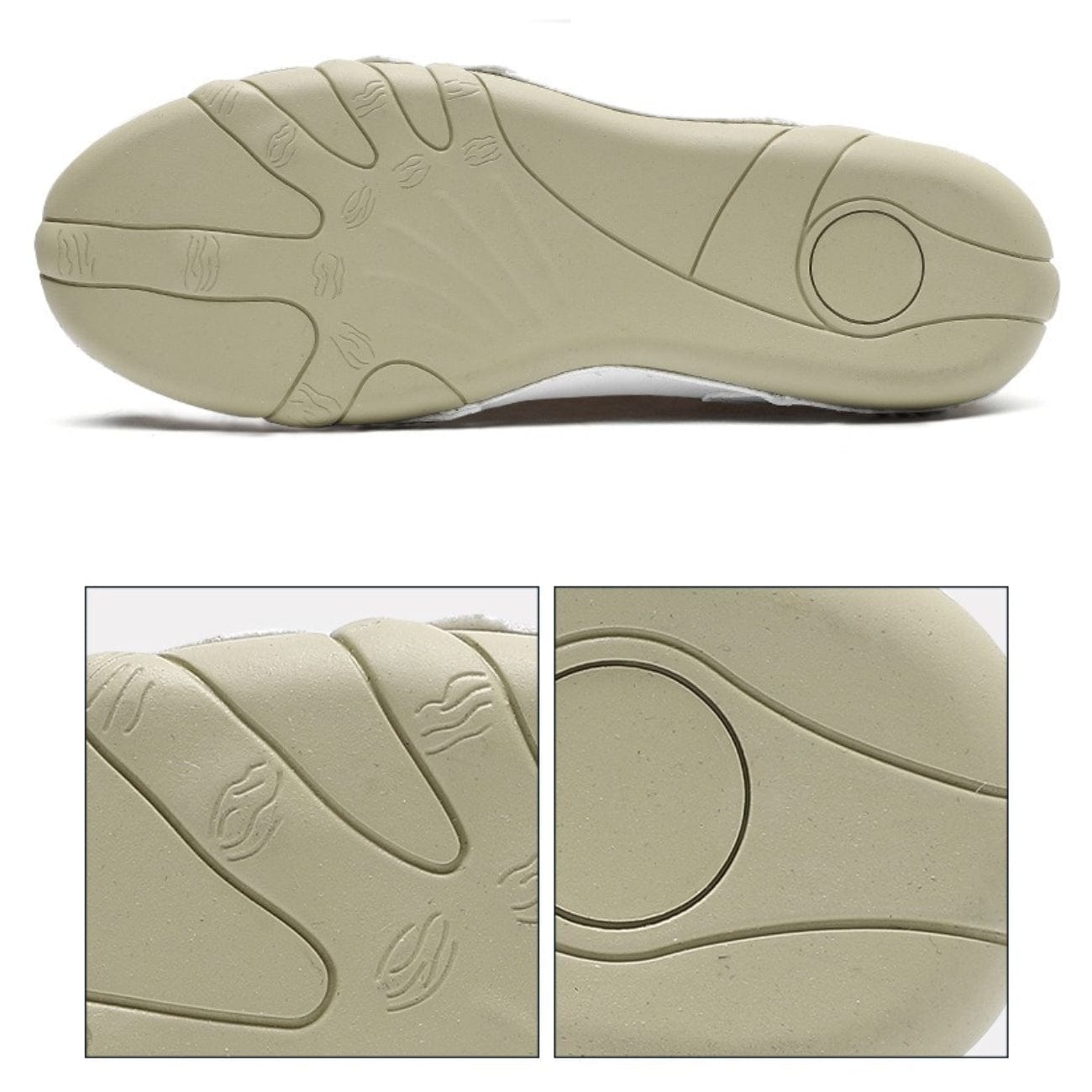 Men’s Waterproof Leather Outdoor Walking Shoes – High-Top Soft Barefoot Hiking Boots