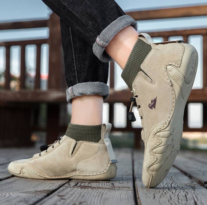 G2089 Men's waterproof casual shoes All Season lightweight Comfort Men boots for Hiking, Camping, Driving