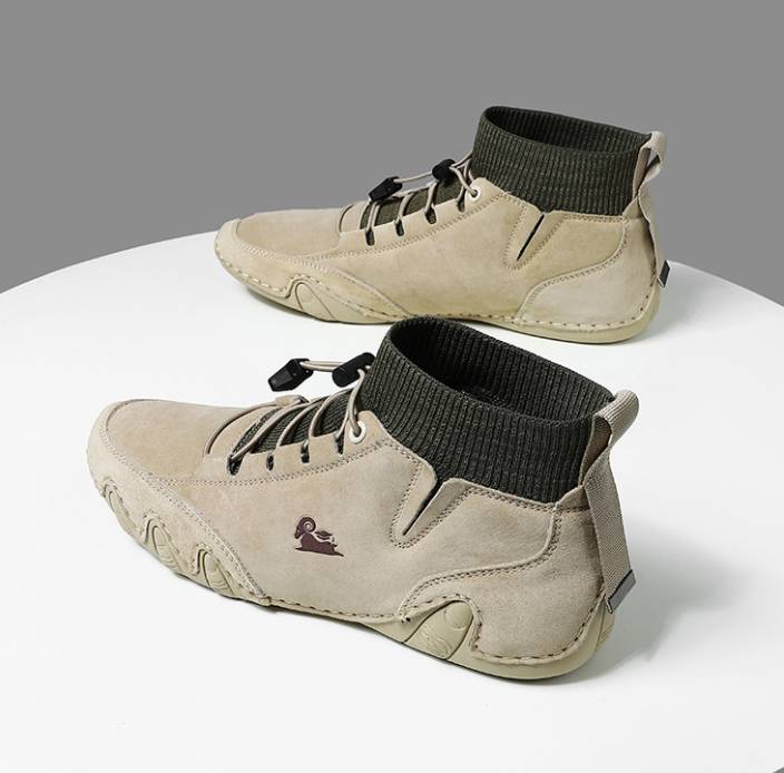 G2089 Men's waterproof casual shoes All Season lightweight Comfort Men boots for Hiking, Camping, Driving