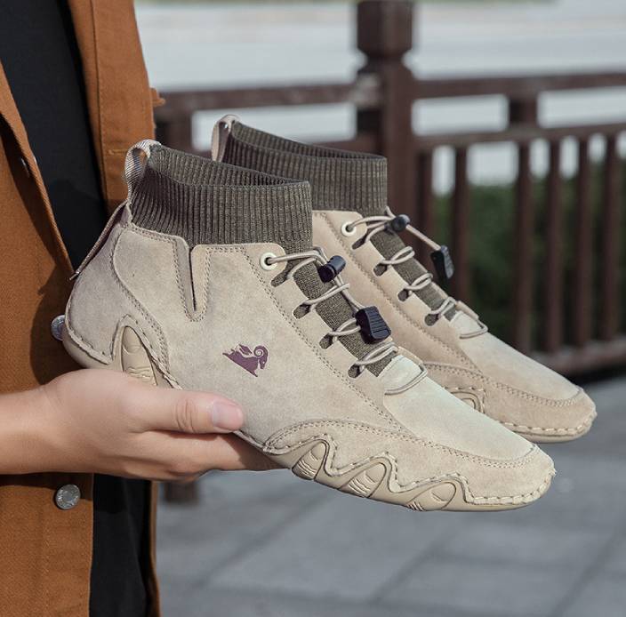 G2089 Men's waterproof casual shoes All Season lightweight Comfort Men boots for Hiking, Camping, Driving