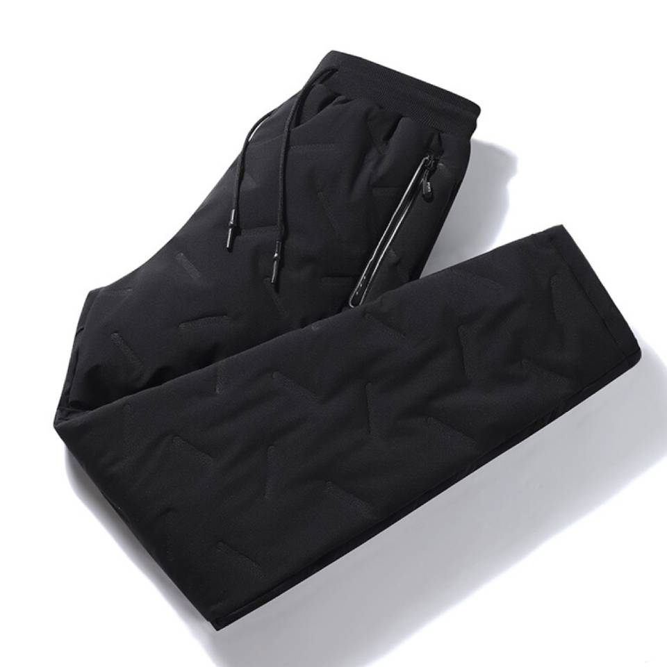 Men Winter Thicken Fleece Warm Trousers