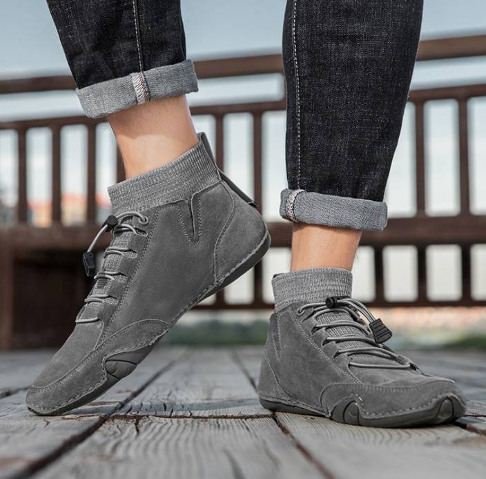 G2089 Men's waterproof casual shoes All Season lightweight Comfort Men boots for Hiking, Camping, Driving