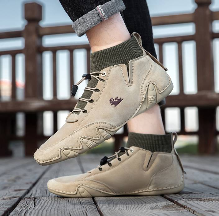 G2089 Men's waterproof casual shoes All Season lightweight Comfort Men boots for Hiking, Camping, Driving