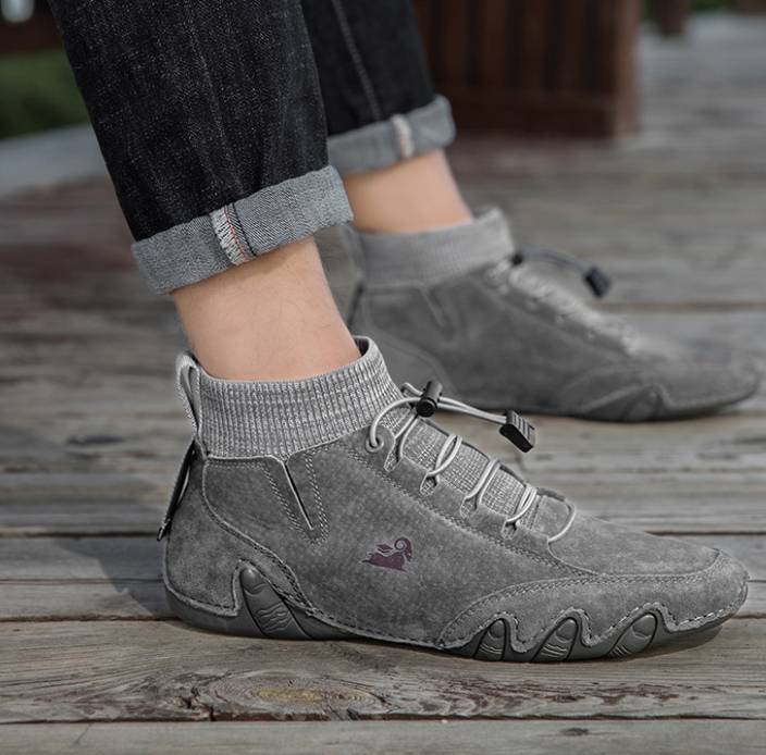 G2089 Men's waterproof casual shoes All Season lightweight Comfort Men boots for Hiking, Camping, Driving