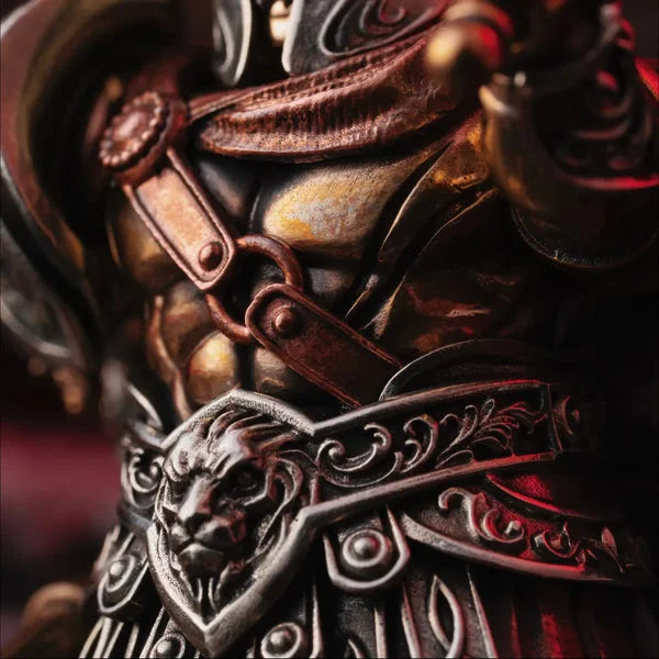 Spartan Magnetic Detachable Medieval Bronze Copper Collectible Figurine – Mini Armor Warrior