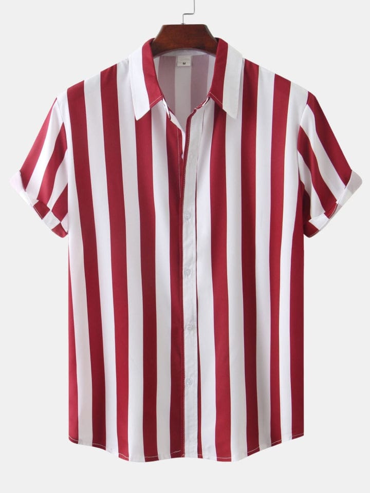 Stripe Men's Shirts SZYL041007