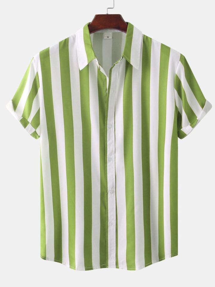 Stripe Men's Shirts SZYL041007