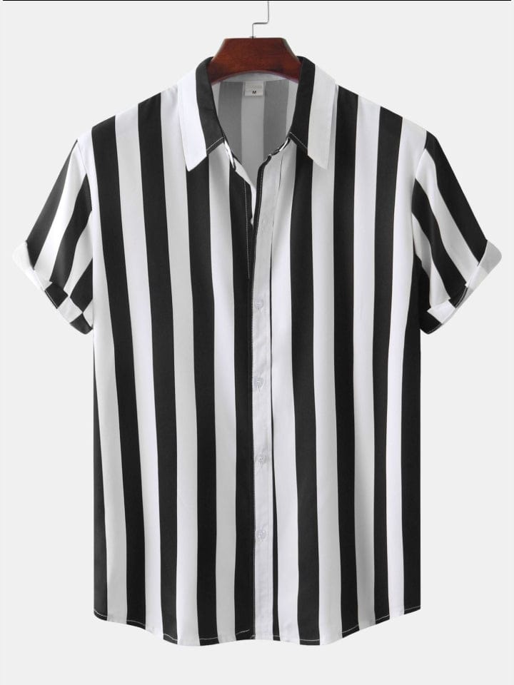 Stripe Men's Shirts SZYL041007