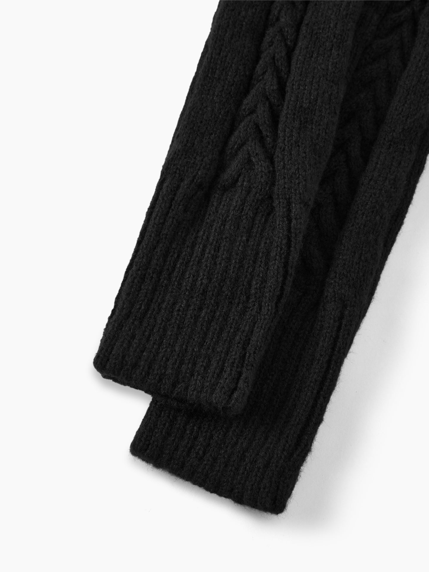 Women's Knit Thick Mohair Knitted Over The Knee Socks – Thick Warm Winter Cable Knit Cozy Boot Socks for Cold Weather