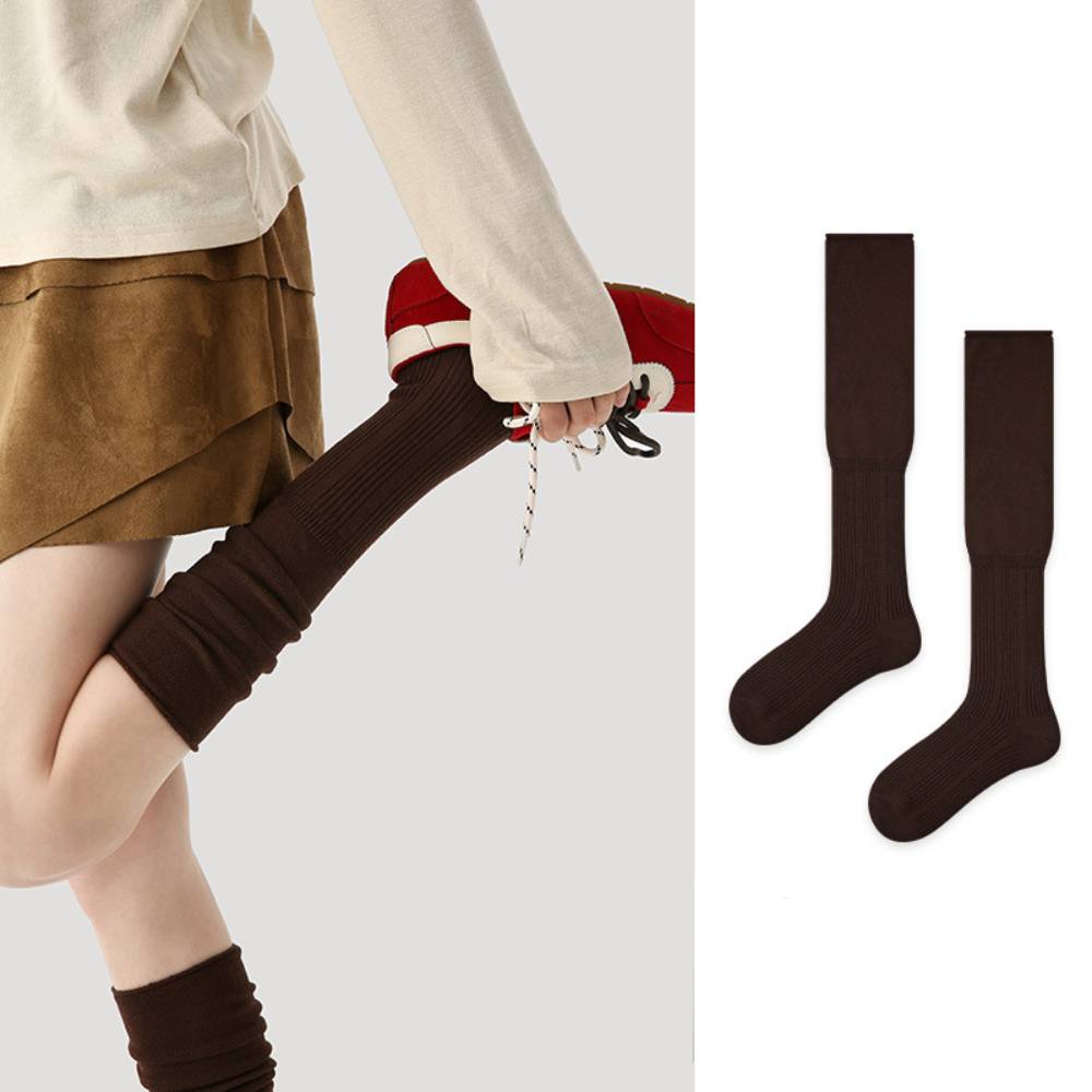 Women's Over the Knee Socks – Soft Stretch Knit Warm Winter Socks for Boots & Everyday Wear