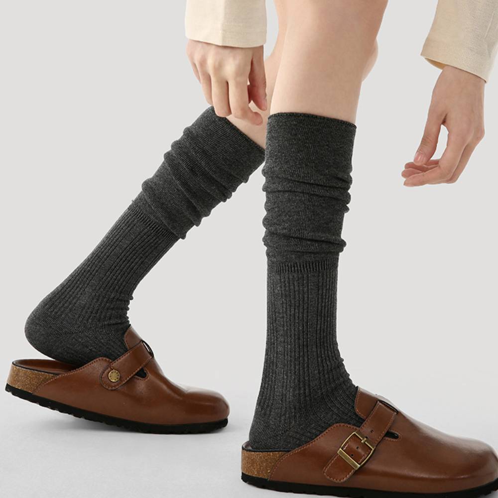 Women's Over the Knee Socks – Soft Stretch Knit Warm Winter Socks for Boots & Everyday Wear