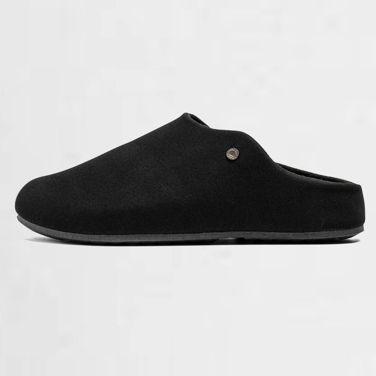 OMYEESE Men's Minimalist Indoor House Slippers – Soft Faux Suede, Warm Lining, Anti-Slip Sole, Cozy Home Shoes for Men