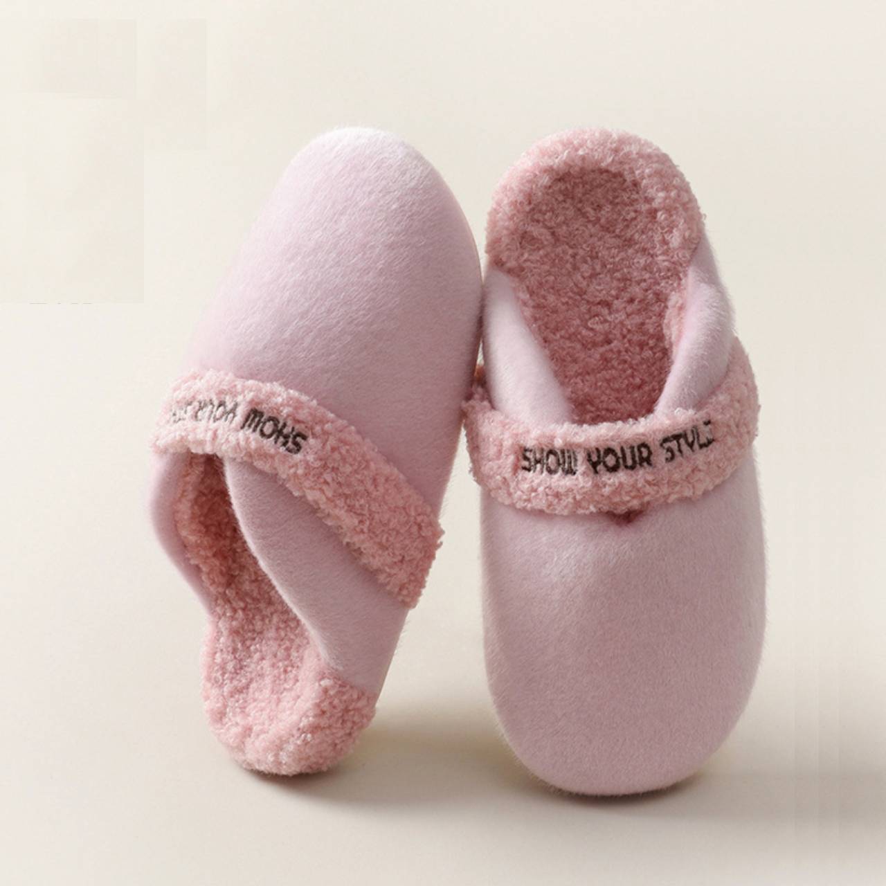 Women Cozy Plush Indoor Slippers – Warm Fleece Lining, Anti-Slip Sole, Comfy Cloud-Like House Shoes for Cold Weather