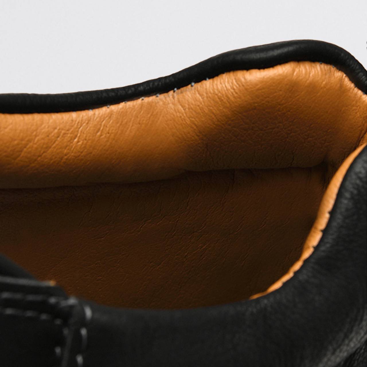 Men’s Fleece-Lined Leather High-Top Boots | Waterproof Warm Winter Lace-Up shoes